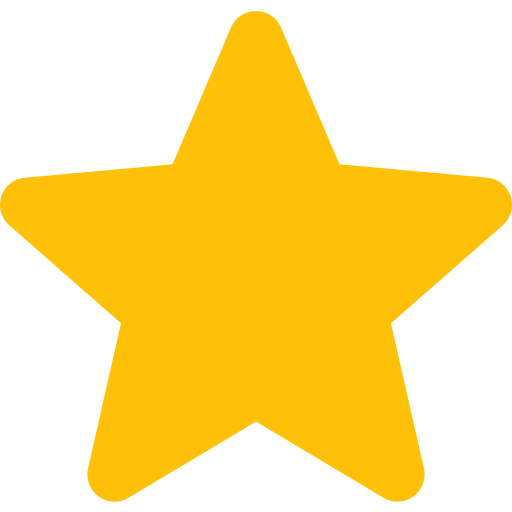 Yellow star icon representing positive reviews and experiences at Warwick Dental.