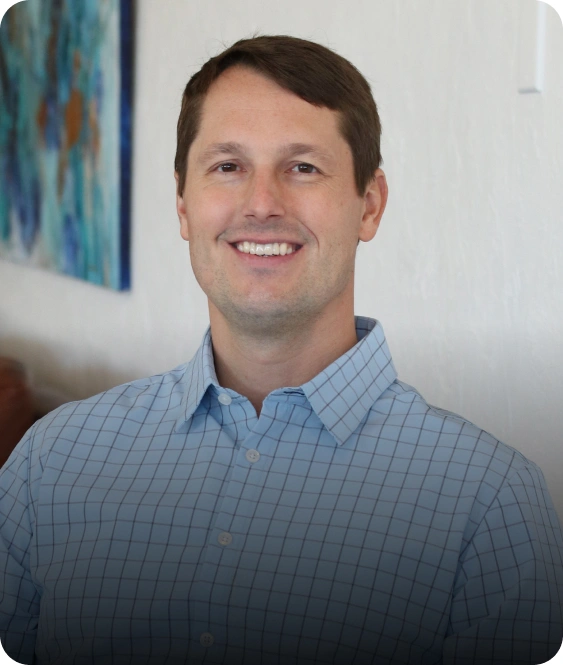 Smiling portrait of Dr. David Lawrence at Warwick Dental in Oklahoma City