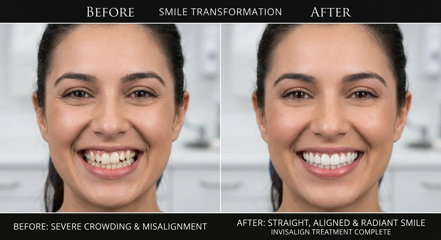 invisalign results transformation