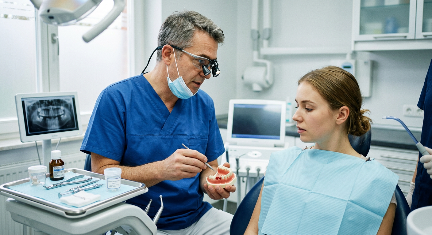 Emergency treatment for knocked-out tooth